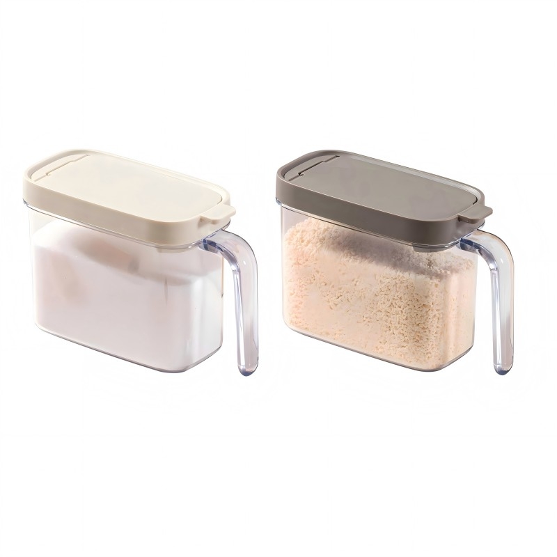 太力 ATT139 两件套（一灰一白） 磁勺调味罐套装 灰色（单位：套）