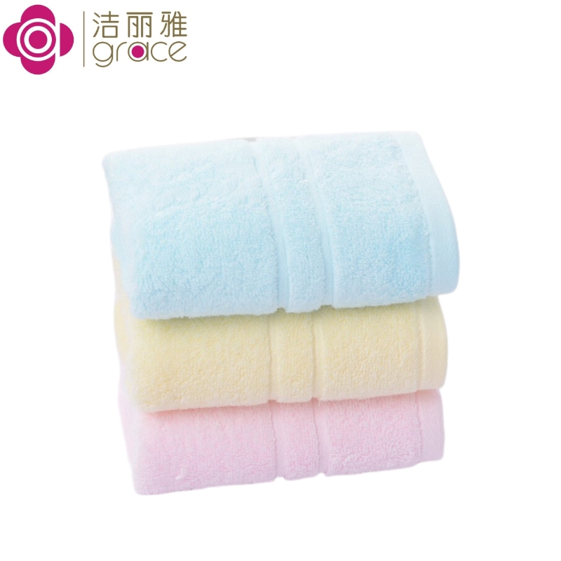 洁丽雅（Grace） 纯棉毛巾 6734 3条装 混色（单位：组）