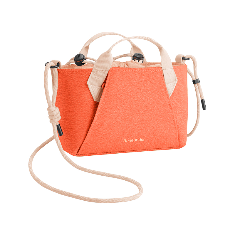 蕉下（beneunder） LC699 扩容后3.6L 轻便扩容迷你斜挎包 蜜柚橘（单位：个）