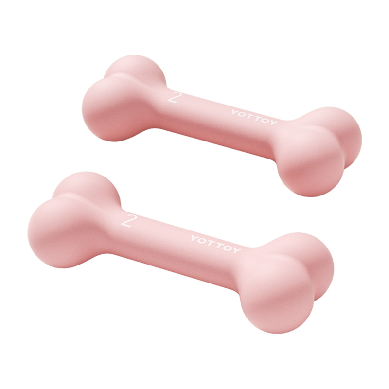 YOTTOY 小骨哑铃2*1kg ylhl2405x1A00017740a002 17*7*4cm 柔雾粉（单位：对）