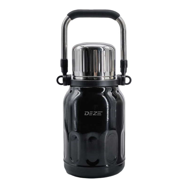 德则 大容量真空保温壶 DEZ-SHB678 1500ml  黑色（单位：个）