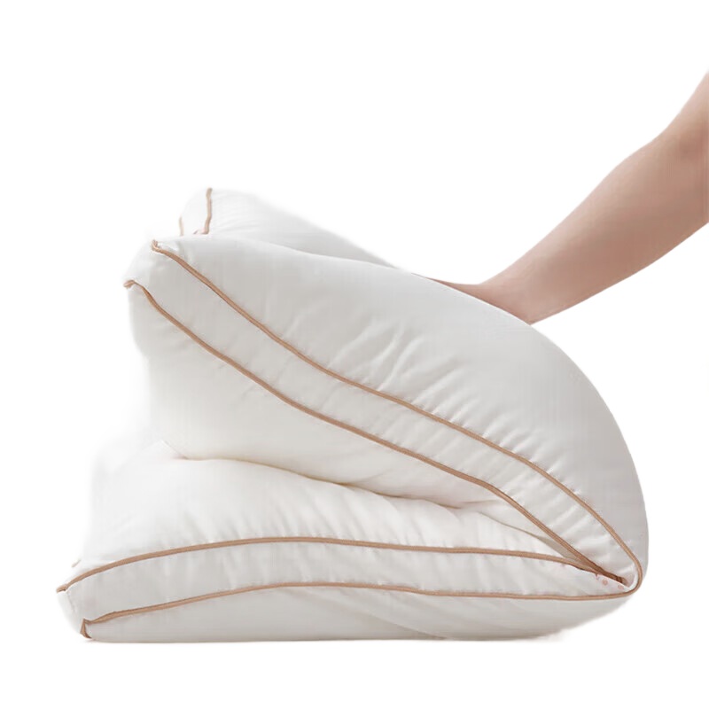 南极人 NJRZT01 45*70cm 亲肤抗菌大豆双边枕 白色（单位：只）