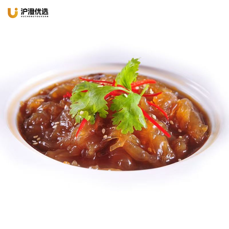 沪澄优选 海蜇头三袋组合装 500G/袋*3袋 口感Q弹 鲜脆爽口 褐色（单位：组）