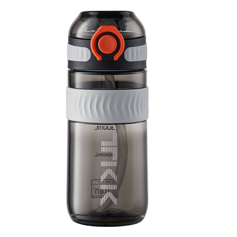 TKK 克洛伊水壶 （吸嘴款) TKK1016 500ML 黑色（单位：个）