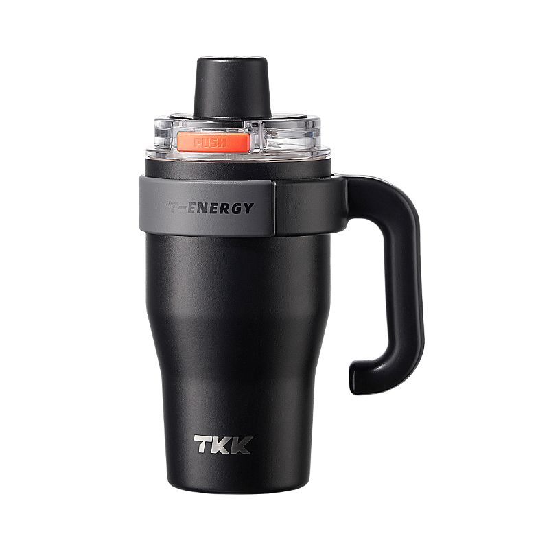 TKK T-One弹盖冰霸杯 TKK2032 800Ml 黑色（单位：个）