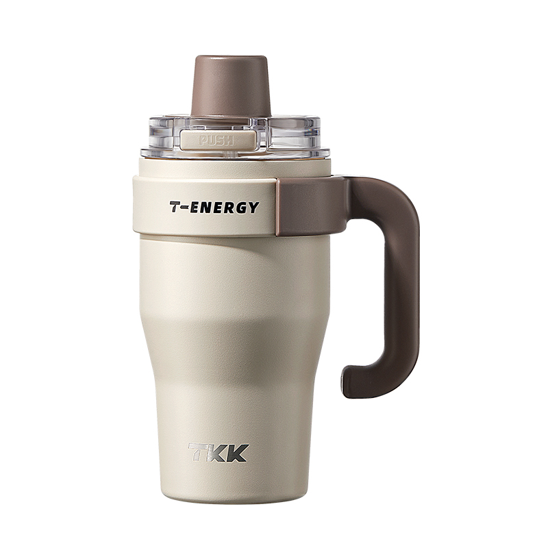 TKK T-One弹盖冰霸杯 TKK2032 800Ml 褐色（单位：个）