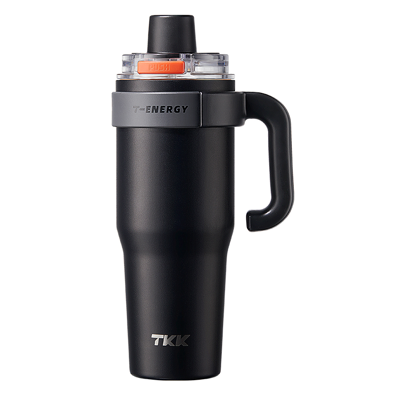 TKK T-One弹盖冰霸杯 TKK2032 1200Ml 黑色（单位：个）