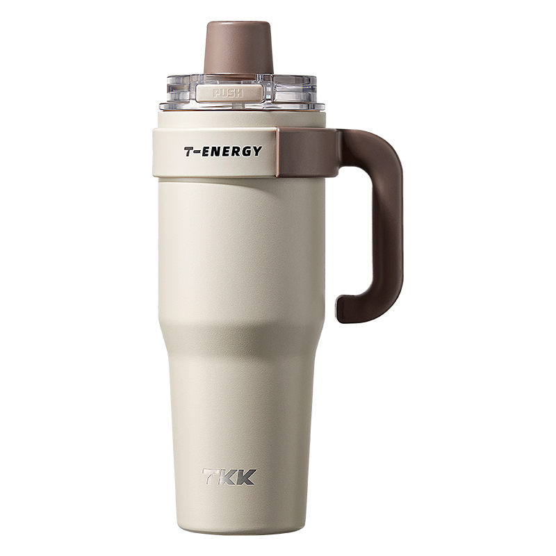 TKK T-One弹盖冰霸杯 TKK2032 1200Ml 褐色（单位：个）