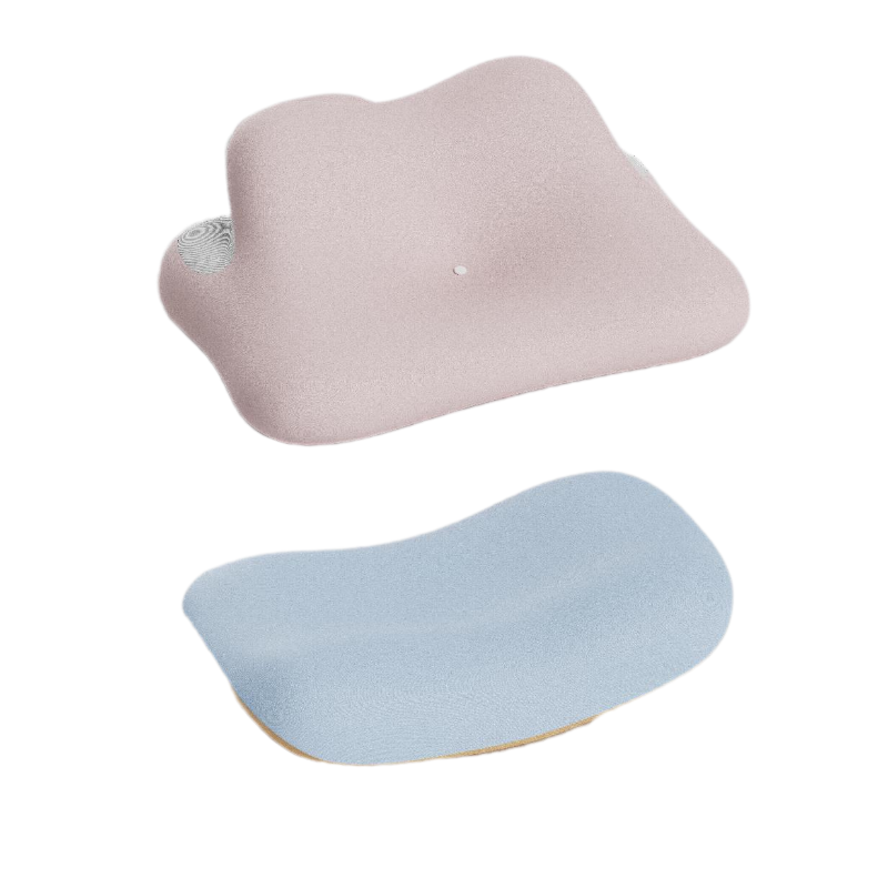 脑洞氛子（EVERYTHINK） 深睡亲肤枕头两件套 TX2+TC2（高枕） 懒人趴枕*1+深睡云翼枕头*1 混色（单位：套）