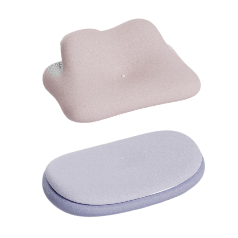 脑洞氛子（EVERYTHINK） 护颈枕头两件套 TX2+TC4 懒人趴枕*1+双层夹心护颈枕*1 混色（单位：套）