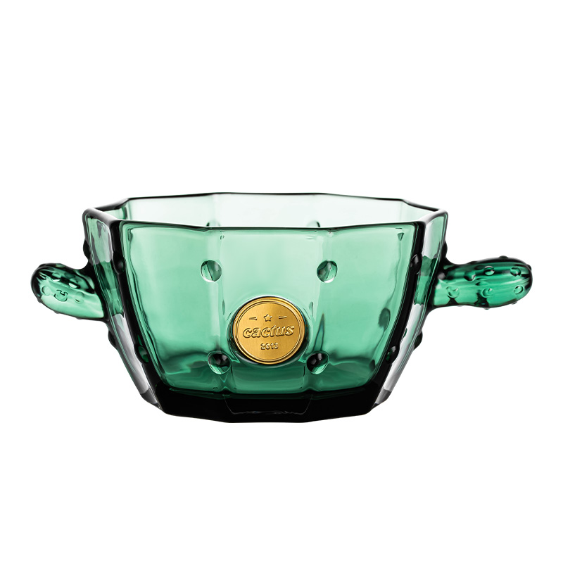 乐唯诗 仙人掌甜品碗单只装 XRZW/L1 210ml 绿色（单位：只）