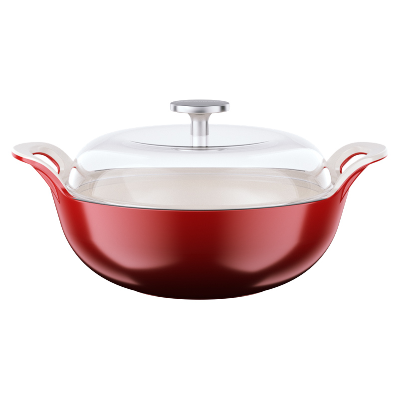 迈卡罗（Macaiiroos） MC-T22T4 1.5L 珐琅锅 红色（单位：台）