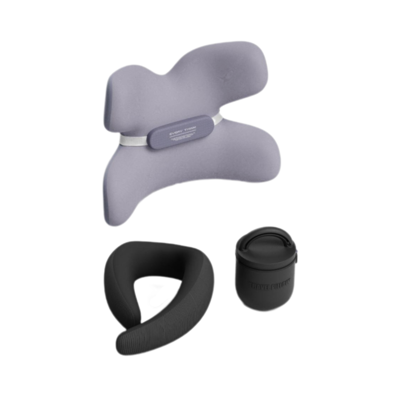 脑洞氛子（EVERYTHINK） 办公护腰护颈两件套 HS2+ES3 蝴蝶腰靠*1+护颈枕*1 混色（单位：套）