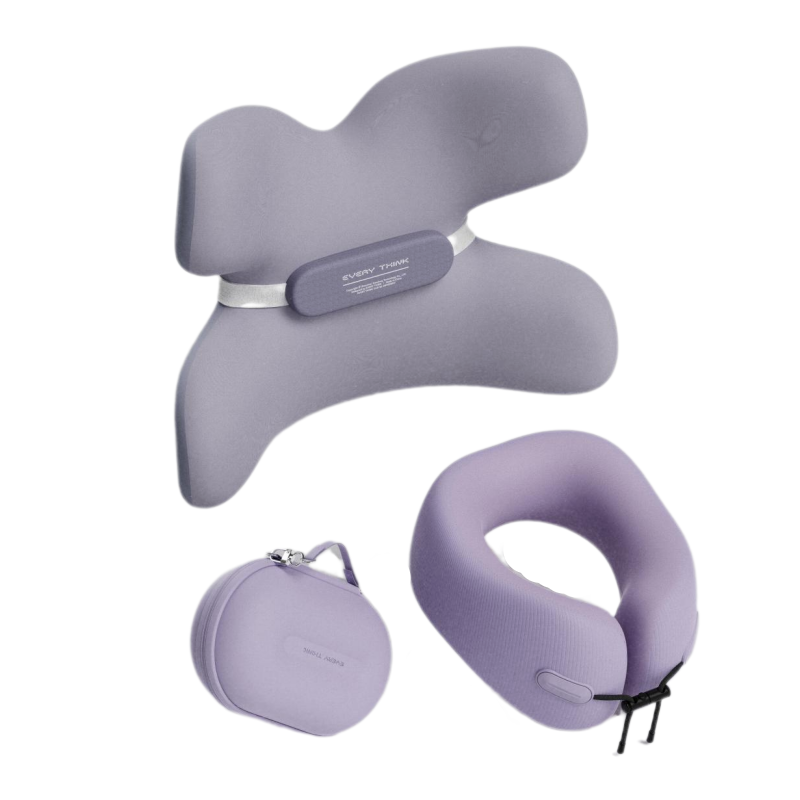 脑洞氛子（EVERYTHINK） 护腰护颈两件套 HS2+EC3 蝴蝶腰靠*1+三折叠旅行U枕*1 混色（单位：套）