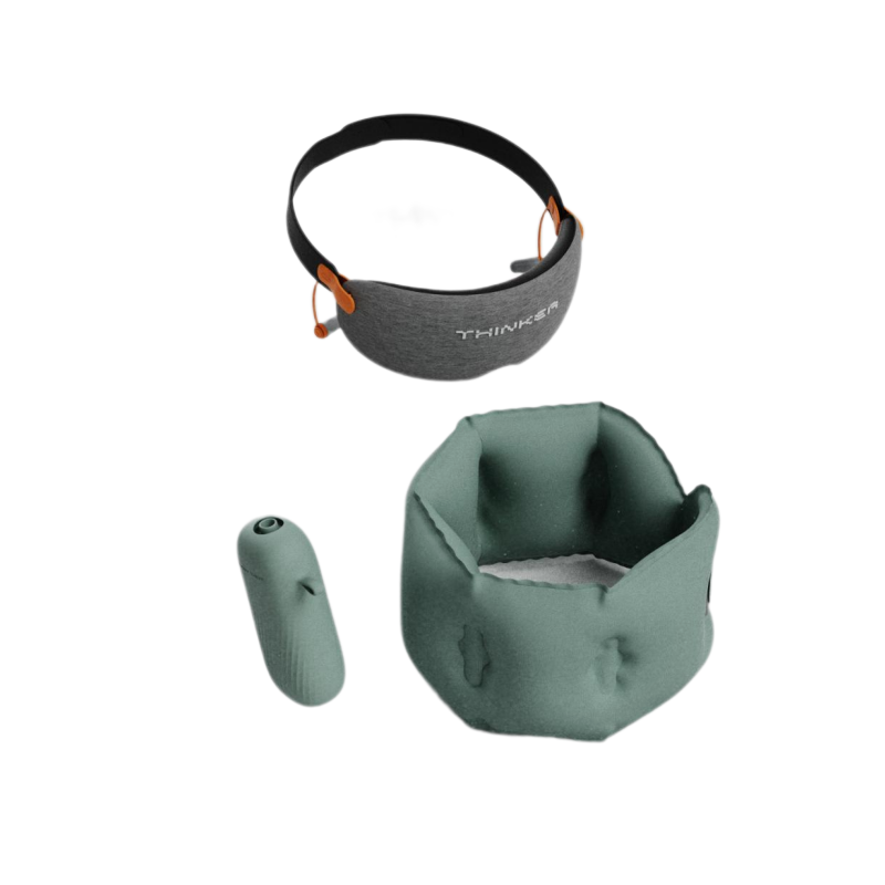 脑洞氛子（EVERYTHINK） 旅行两件套 V2+EQ2 降噪眼罩*1+充气颈枕*1 混色（单位：套）