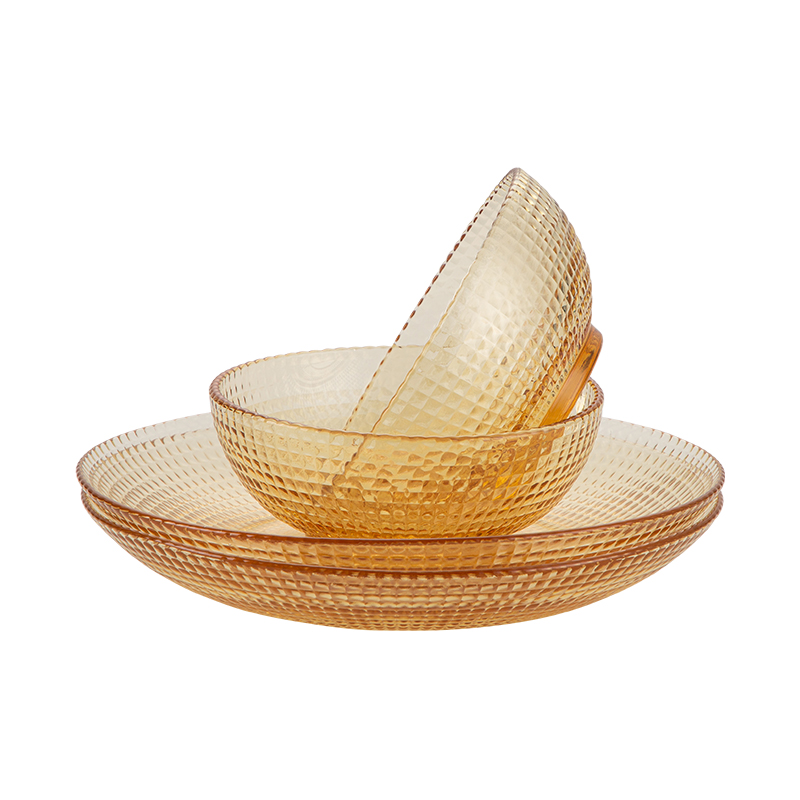 杜邦（DUPONT） PCJ-704 4件套 星灿餐具套组 琥珀色（单位：套）