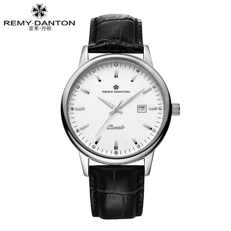 雷米丹顿 G312.01 表盘直径:40mm 真皮夜光石英男表 白面黑色带（单位：块）