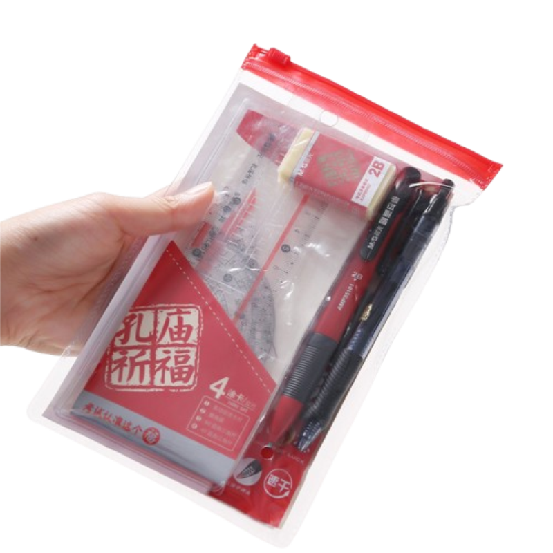 晨光（M&G） HAGP0696 9件套 孔庙祈福文具套装 红色（单位：套）