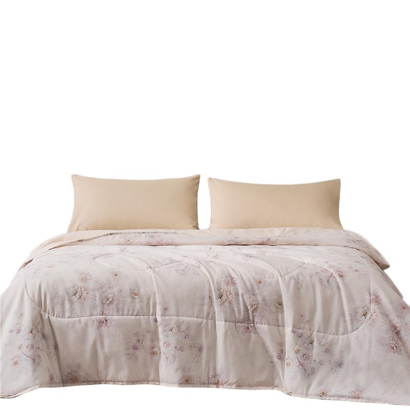 恒源祥 苏屿莲花（雅） 200*230cm A类抗菌柔软夏凉被 茱萸粉（单位：床）