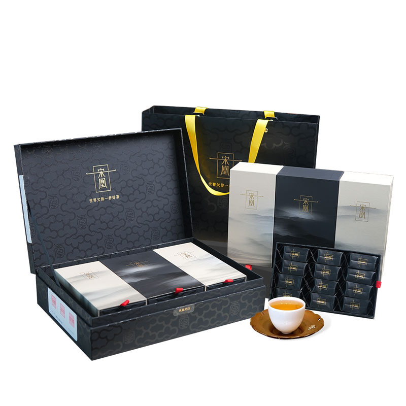 宋凰 蜜兰香宫玺礼盒30袋 5g*30袋 凤凰单枞茶叶便捷袋泡 黑色（单位：盒）
