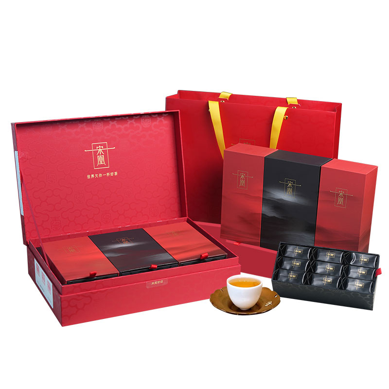 宋凰 凤凰单枞茶叶便捷袋泡 蜜兰香宫玺礼盒 150g（5g*30袋） 红色（单位：盒）