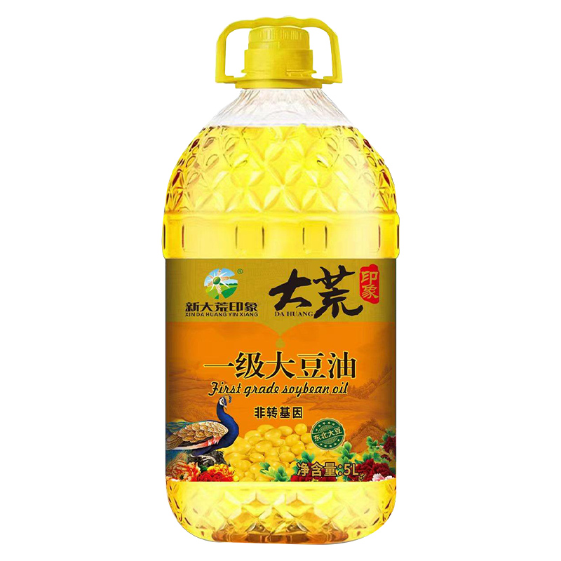 大荒印象 一级大豆油 5L 非转基因 黄色（单位：桶）
