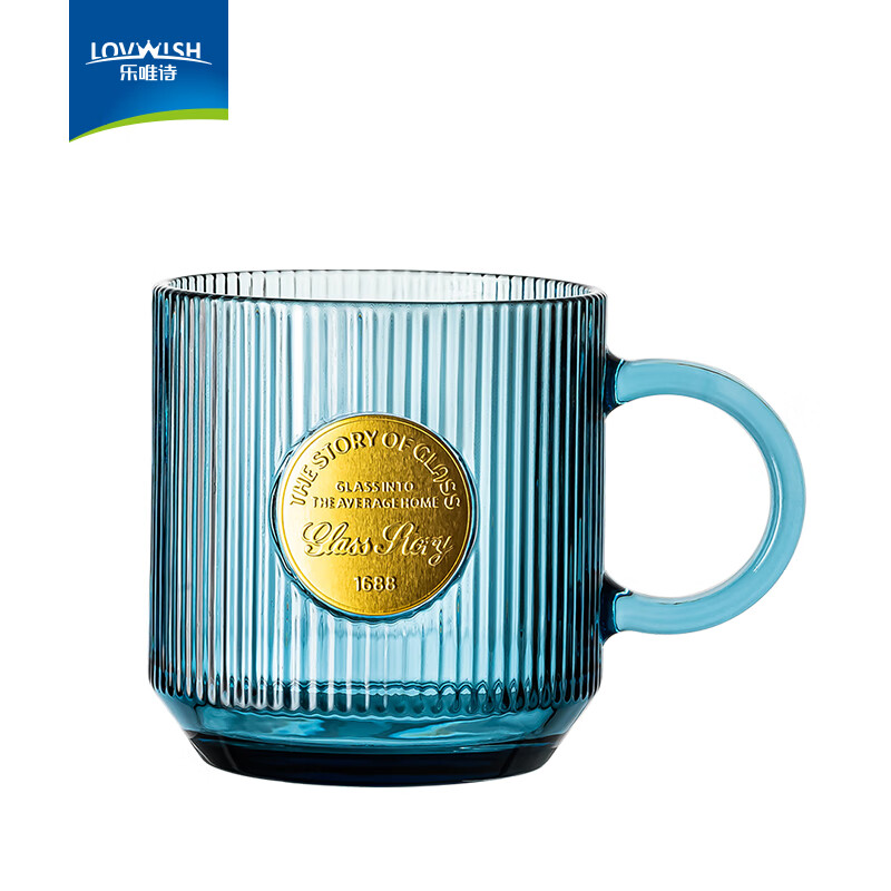 乐唯诗 墨蓝巴克杯 MLBKB/L1 330ml 蓝色（单位：只）