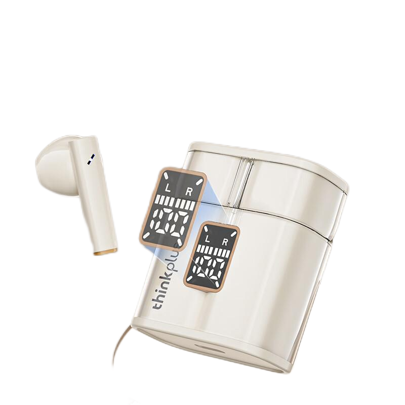 联想（Lenovo） 蓝牙耳机 XT56 13mm 象牙色（单位：副）