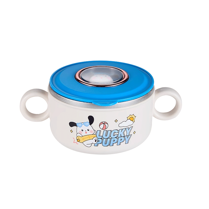 栢士德（BYSTON） 316卡通儿童碗 BST-131 400ml 白色（单位：套）