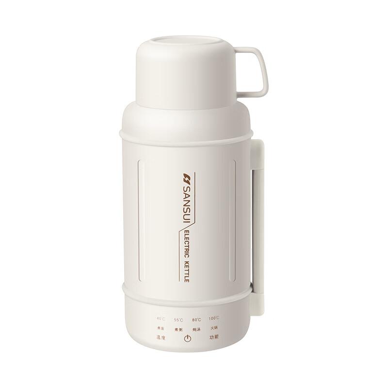 山水（SANSUI） S-SH2581 800ml 便携式电热水壶 白色（单位：个）