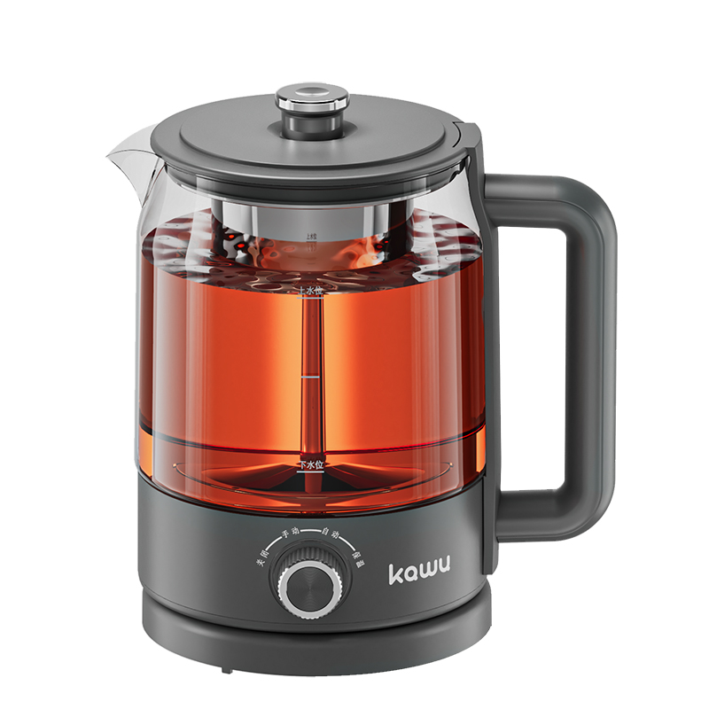 卡屋（kawu） 喷淋式煮茶器 XM-ZC812 1.2升 珍珠灰（单位：台）