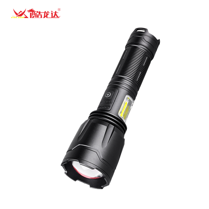 酷龙达（Coloda） CLD-9215 191*55mm 强光手电筒  黑色（单位：个）