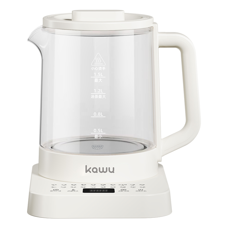 卡屋（kawu） 智能养生壶 YG-KP15R 1.5升 白色（单位：台）