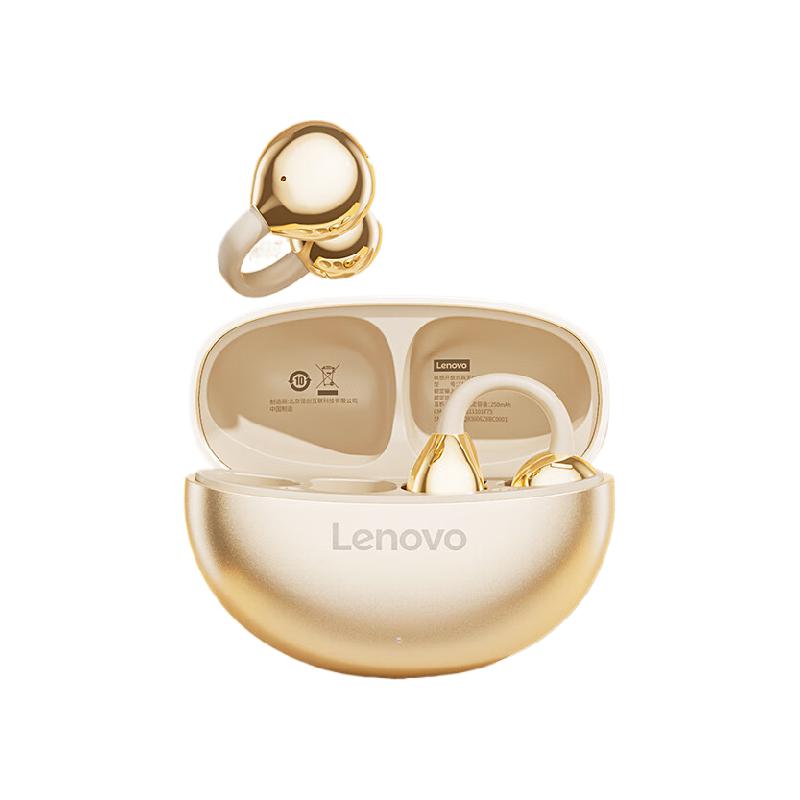 联想（Lenovo） 蓝牙耳机 TA410 不入耳  白色（单位：副）