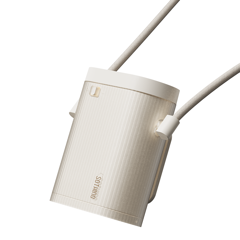 向物（SOTHING） 挂脖高速风扇-冰块 DSHJ-S-2421 3000mAh 白色（单位：台）