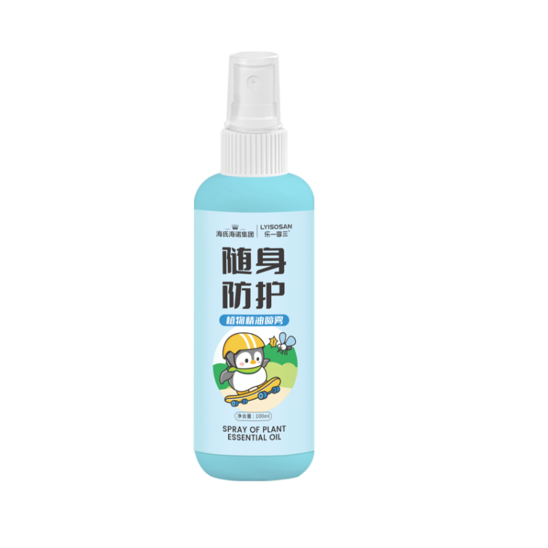 乐一享三 植物精油喷雾 海氏海诺 100ml/瓶*3 水蓝色（单位：组）