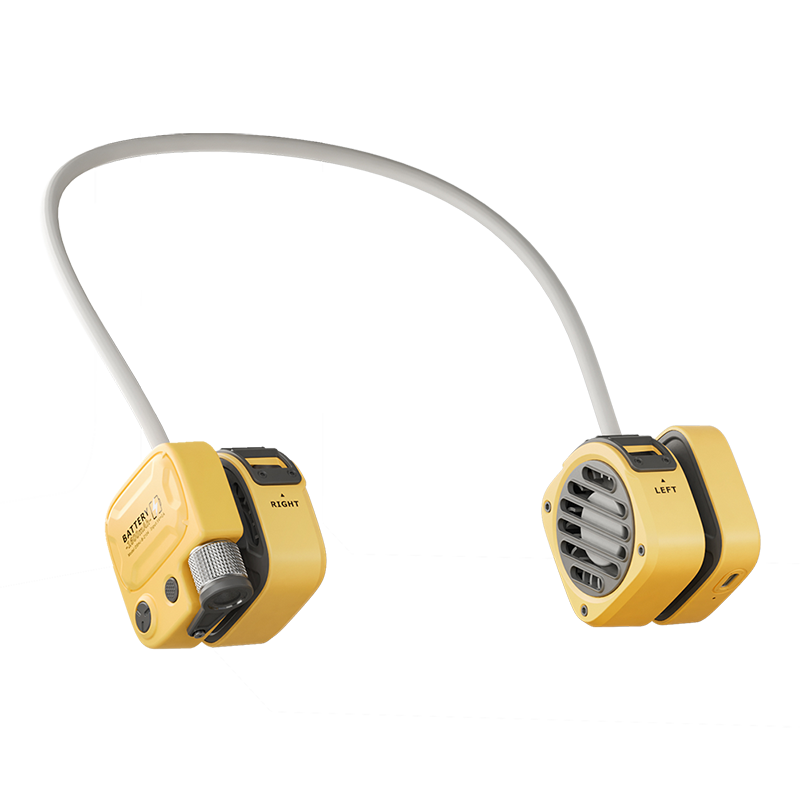 向物（SOTHING） 挂脖风扇-mini酷 DSHJ-B-2104 1600mAh 黄色（单位：个）