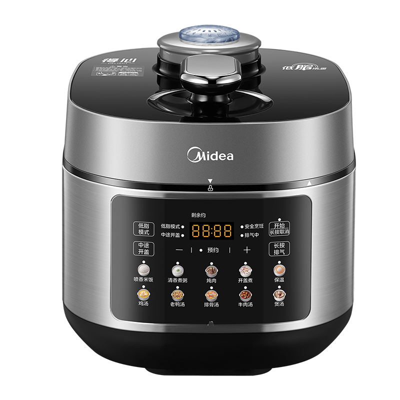 美的（Midea） 0涂内胆智能电压力锅 C5930F 5L  银色（单位：台）