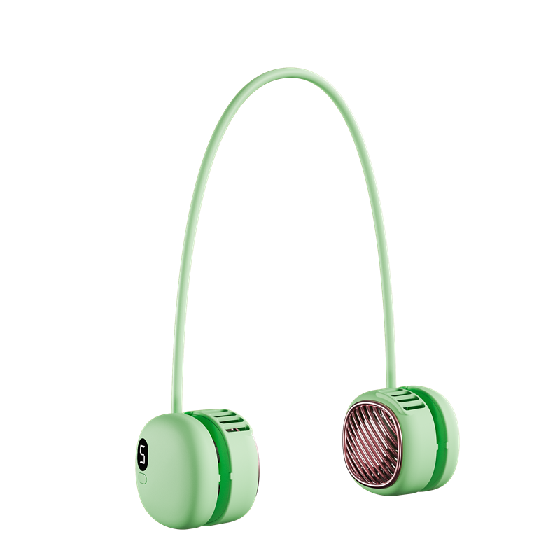 须眉 挂脖小风扇 SF-L21 1000mAH 绿色（单位：台）