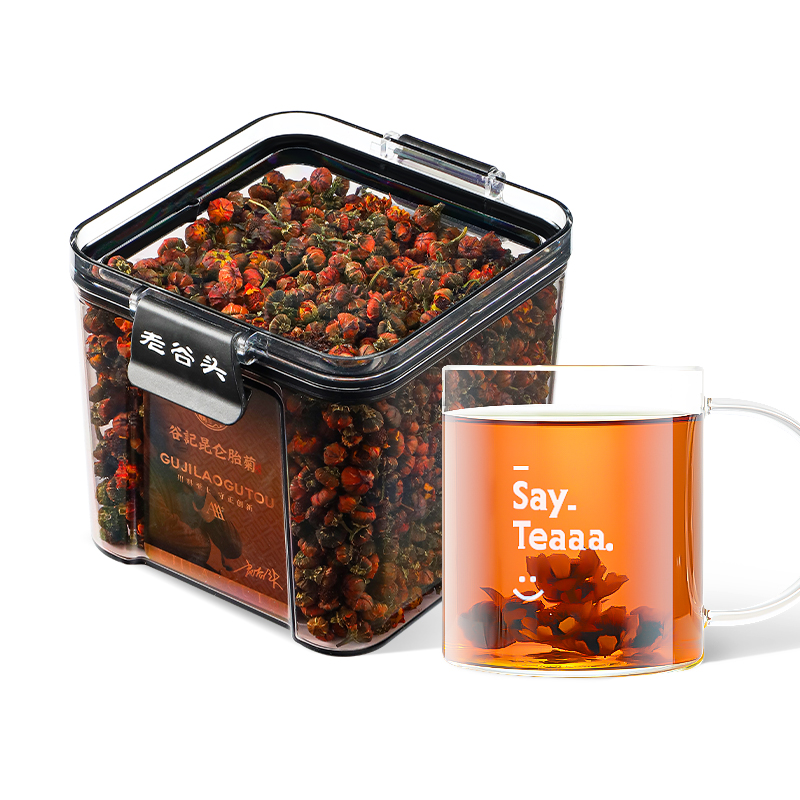 谷记老谷头 昆仑胎菊 煮茶泡水 135g 棕色（单位：盒）