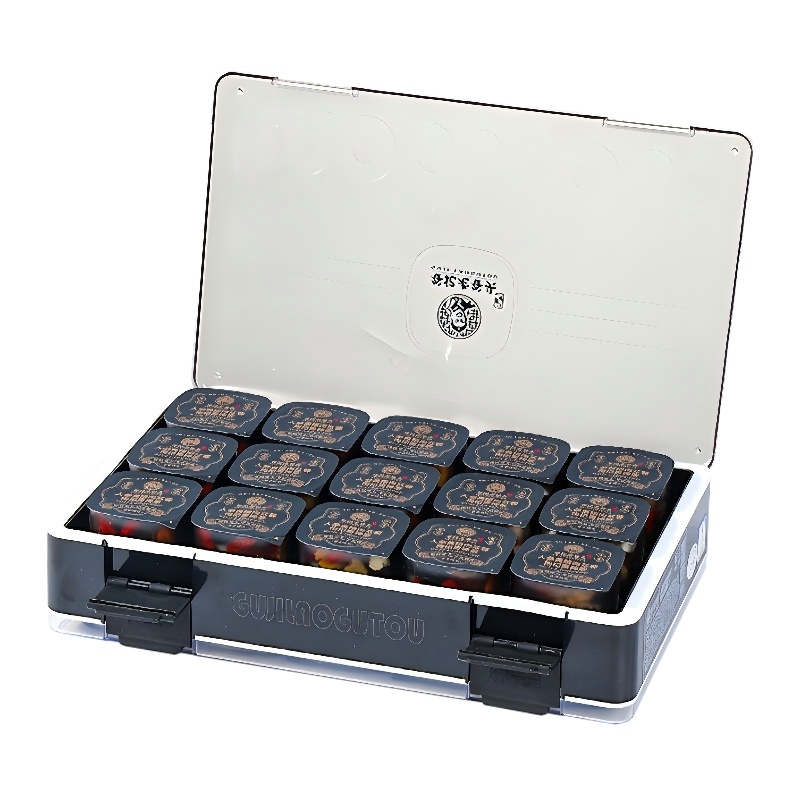 谷记老谷头 人参黄精肉苁蓉枸杞男神茶 养生茶 600g 棕色（单位：盒）