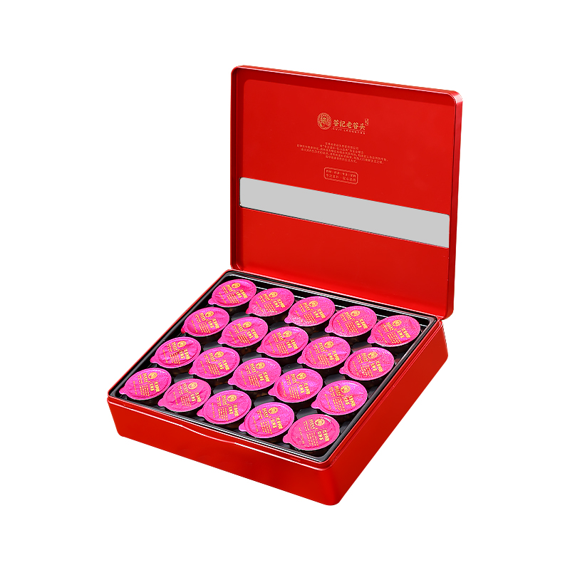 谷记老谷头 红参阿胶女神茶礼盒 养生茶 380g 红色（单位：盒）