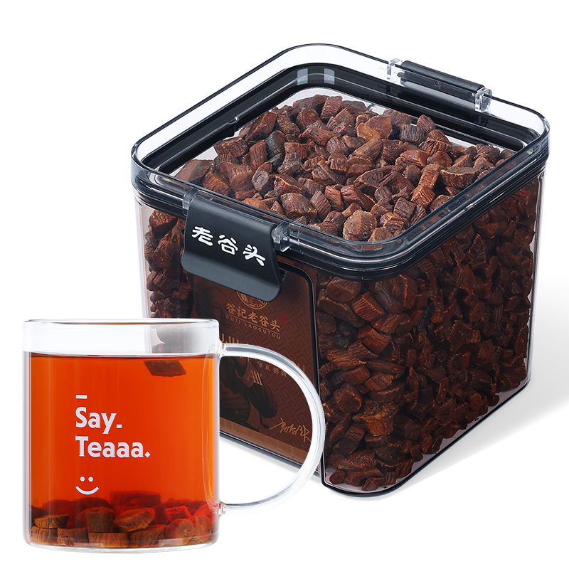 谷记老谷头 蒲公英根 花草茶 400g 棕色（单位：盒）