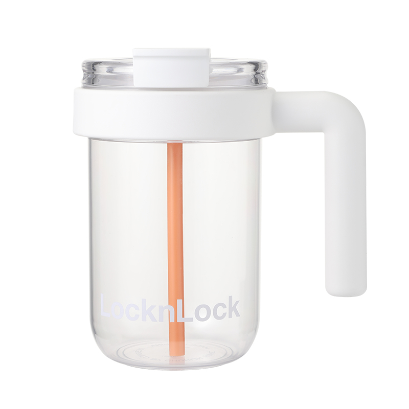 乐扣乐扣（LOCK&LOCK） 双饮咚咚杯 HLC535WHTFU 1000ml 白色（单位：个）