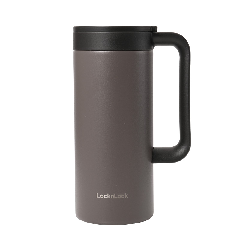 乐扣乐扣（LOCK&LOCK） 保温马克杯 LHC4247GRY 500ml 灰色（单位：个）