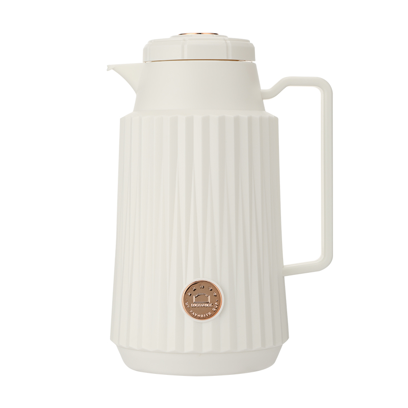 乐扣乐扣（LOCK&LOCK） 菱格徽章保温壶 LHC6822FU 950ml 摩根白色（单位：个）