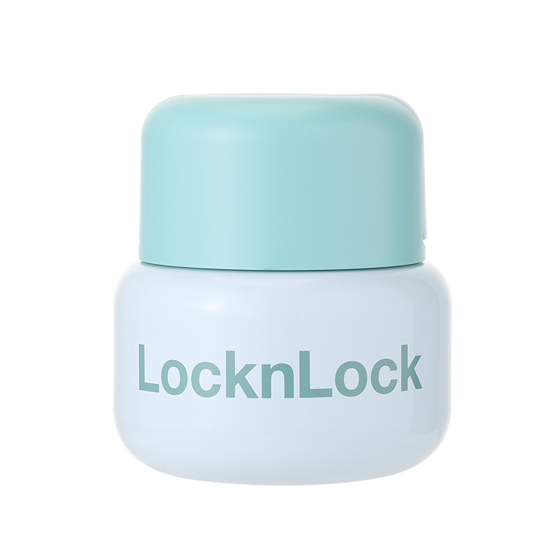 乐扣乐扣（LOCK&LOCK） 折叠提环焖烧罐 LHC6797FU 320ml 绿色（单位：个）