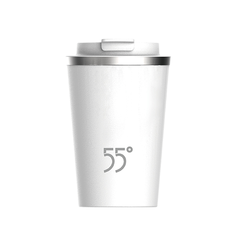 红帕 咖啡保温杯 HJT001 350ml 白色（单位：个）