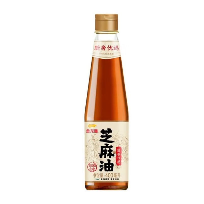 金龙鱼 芝麻油 厨房优选 400ML 黄色（单位：瓶）