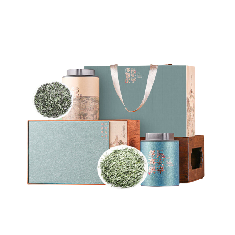 小茶日记 碧螺春毛尖组合礼盒装 绿茶 300克 混色（单位：盒）